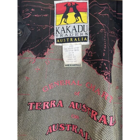 Kukadu 1032 Black Australian Drover Waxed Canvas Riders Coat Men’s XL [no cape] - Picture 12 of 14